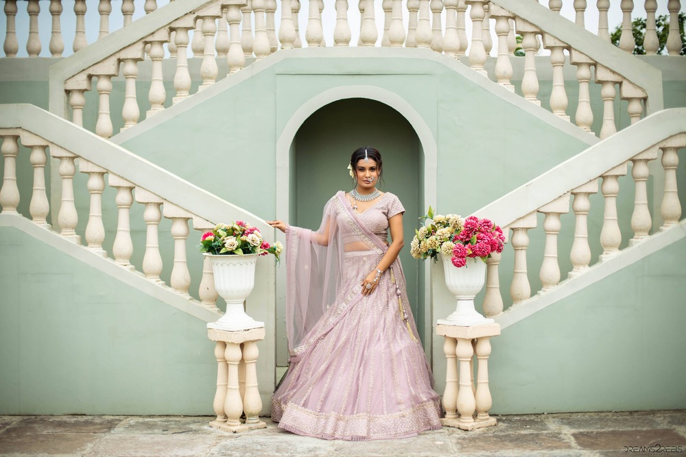 Bridal Engagement Lehenga | Maharani Designer Boutique