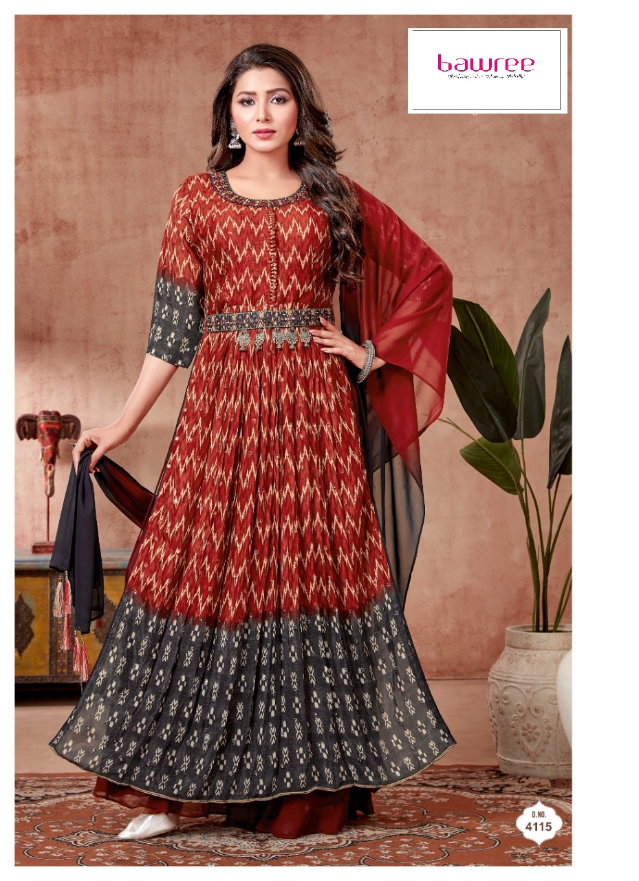 Shop Red Engagement Long Length Salwar Suit Online : 253778 -